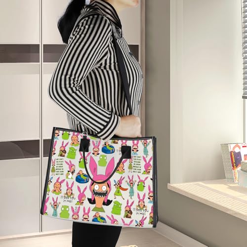 LEVLO Louis Cosmetic Bag Belcher Fans Gift Bob Family Zipper Pouch Bag Louis Cartoon TV Show Merchandise (I'll See You LT)