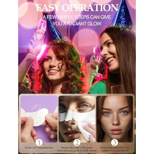 8 PCS Glitter Freckles Face Tattoo Gold Sparkle Faux Freckle Tattoo Temporary Makeup Patches Cosmetic Accessories for Women