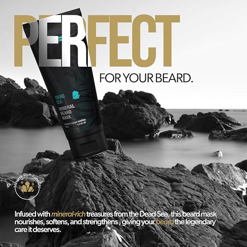 The Beard Struggle Viking Sea Mineral Beard Conditioner - 5.29 oz - Promotes Beard Health - Cleansing Beard Mask for Men