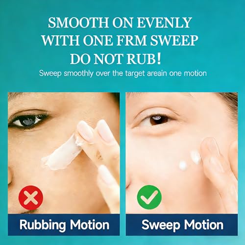 Under Eye Cream for Eye Bags and Wrinkles, 15g Eye Cream Visibly Improves for Dark Circles and Puffiness Tightener Dark Circles for Men & Women Moisturizing Under Eye Cream