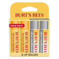 Burt's Bees Lip Balm Beeswax and Ultra Conditioning Lip Balm Pack, Hydrating Lip Moisturizer with Kokum and Shea Butter, Natural Origin Lip Care, 4 Tubes, 0.15oz.