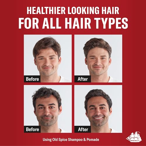 Old Spice Men's 2-in-1 Shampoo and Conditioner, Swagger, Cedarwood Lime Scent, Healthier, Fuller, Moisturized Looking Hair, Barbershop Quality, Remove Dirt & Oil, 21.9 Fl Oz
