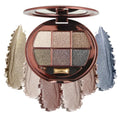 6-Color Shimmer Matte Eyeshadow Palette, Neutral Nude Diamond Sparkle Shades, Highly Pigmented Blendable Waterproof Long-Lasting Eye Makeup, Silky Smooth Pearl Finish, Ideal for Friends-A02#
