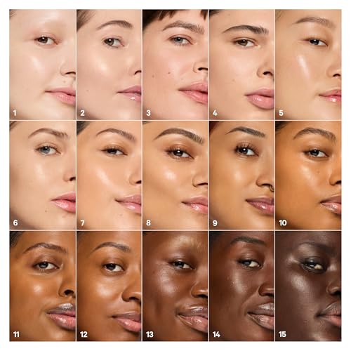 Milk Makeup Hydro Grip Hydrating Gel Skin Tint ? 12HR Lightweight Buildable Coverage with Hyaluronic Acid for Natural Dewy Finish ? Non-Comedogenic