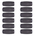 12 Extra Coarse Replacement Roller Refill Heads Compatible with Amope Pedi Refills Electronic Foot File