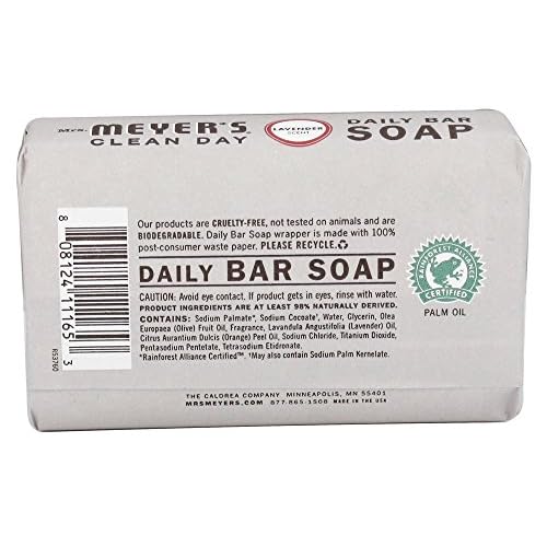 Mrs. Meyer's Bar Soap, Lavender, 5.3 Ounce