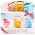 Roshtia 7pcs Christmas Breast Cancer Gifts for Woman Pink Boo Basket Tumbler Cup Handbag Makeup Bag Candle Notebook for Cancers Awareness Accessories Survivor Gifts(Breast Cancer)