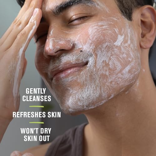 Every Man Jack Hydrating Face Wash for Men with Hyaluronic Acid & Niacinamide ? Gently Removes Dirt and Oil, Revives Dry, Dull Skin ? 5 fl oz (2 Pack)