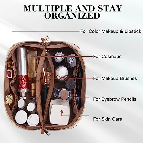 Telena Travel Toiletry Bag and Travel Makeup Bag