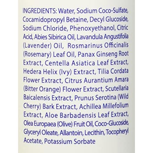 Kiss My Face Anti-Stress Woodland Pine & Ginseng Shower Gel - Rejuvenate Your Mood With Ginseng & Woodland Pine - Antioxidant Blend of Olive Oil, Aloe & Vitamin E - 16 fl oz Bottle (Pack of 2)