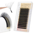 7D Premade Fan W Shape Eyelash Extensions 0.07 D Curl 8-15mm Mix Volume Self Fanning False Lashes Makeup Supplies Professional Use Lash Extension(0.07 D, 8-15mm Mix)