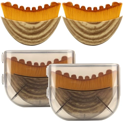 Lymphatic Contour Face Brush,2 PCS Lymphatic Drainage Massager,Lymphatic Face Brush Ergonomically Designed to Fit The Skin Precisely Relieve Fatigue(2PCS)