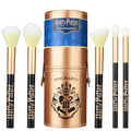 Harry Potter Gifts Makeup Brushes Set for Women, Teens, 5 Piece Makeup Brush Set with Travel Case for Eyeshadow Blush Contour Beauty