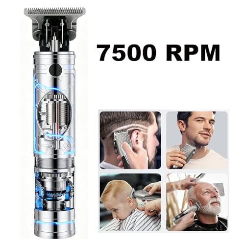 Beard Trimmer for Men Cordless Hair Clippers with LCD Display Professional Gooming Set Haircut Trimmers Rechargeable Shaver Gift for Kid Boyfriend Boy Family