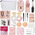 IZEO Bridal Wedding Emergency Kit - Women's Wedding Day Emergency Kit 30+ Essential Items for Bride Daily Use with Makeup Bag