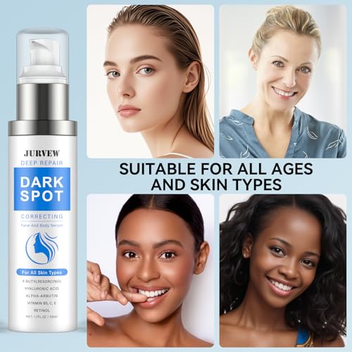 Dark Spot Remover Face and Body, Dark Spot Corrector Cream for Age Spot Sun Spot Melasma Freckles, Rapid Corrects Uneven Skin Tone, with Hyaluronic Acid and Retinol for Women and Men
