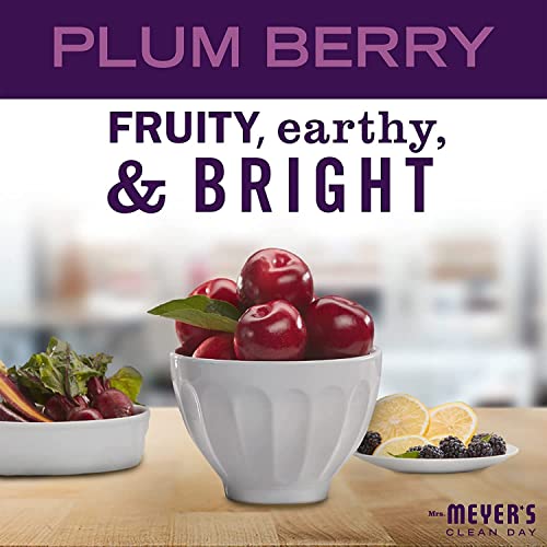 Mrs. MEYER'S CLEAN DAY Plum Berry Liquid Hand Soap Refill Scent 33 fl oz. (Pack of 2)