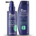 Head & Shoulders Dry Scalp and Dandruff Treatment Kit, Clinical Strength Shampoo and Conditioner Plus Clinical Itch Relief Mist with Menthol, for Scalp Relief Between Washes, 13.5 oz and 4.2 oz