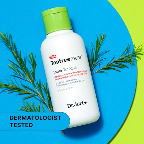 Dr.Jart+ Teatreement Korean Face Toner for Oily Skin | Korean Skin Care, 4.05 Fl Oz