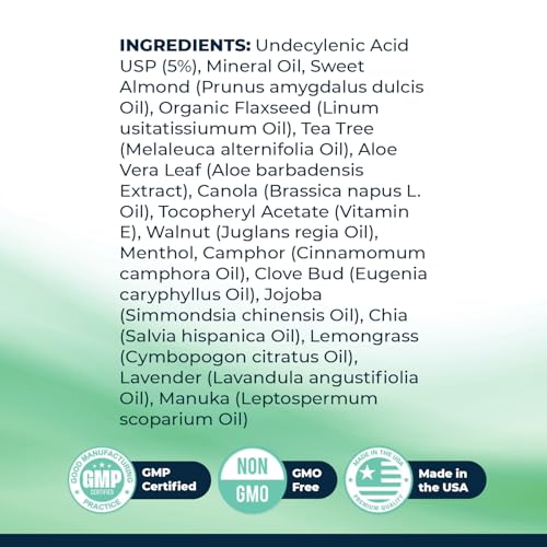 Kerassentials Oil, 8-IN-1 Plant-Based Formula, Natural Ingredients | Made in USA, No Stimulants, Non-GMO ? 15ml, 3 Month Supply