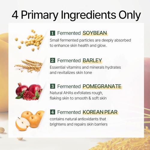 mixsoon] Bean Essence 1.69 fl. oz / 50 ml + Bean Cream 1.69 fl oz/ 50ml, 2 Piece Set