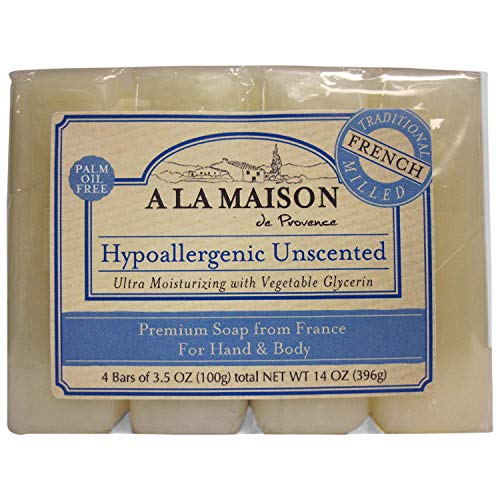 A La Maison Bar Soap Valu Pak Unscntd 4/3.5 Oz