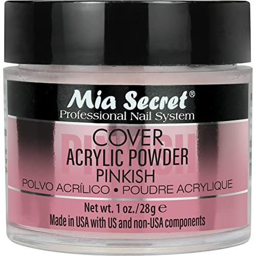 Mia Secret COVER PINKISH Acrylic Powder (1oz)