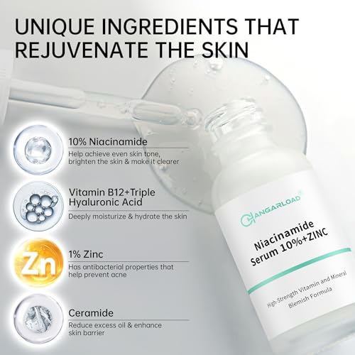 Niacinamide 10%+ Zinc 1% Serum For Face, Niacinamide Serum For Face, Dermatologist, Redness Relieve-30ml 1floz