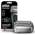 Braun Series 8 83M Electric Shaver Head Replacement Cassette, Silver