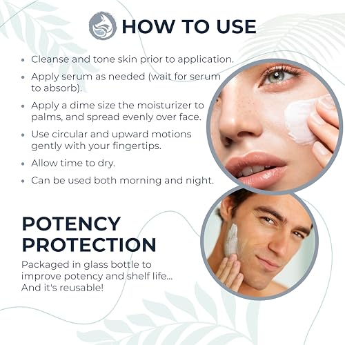 Foxbrim Naturals Bright Boost 7 Superfruits Peptide Face Moisturizer with Vitamin C - Gentle Daily Hydrating Luxury Lotion for Radiant Skin - Smooths Fine Lines - Fragrance Free All Skin Types 2oz