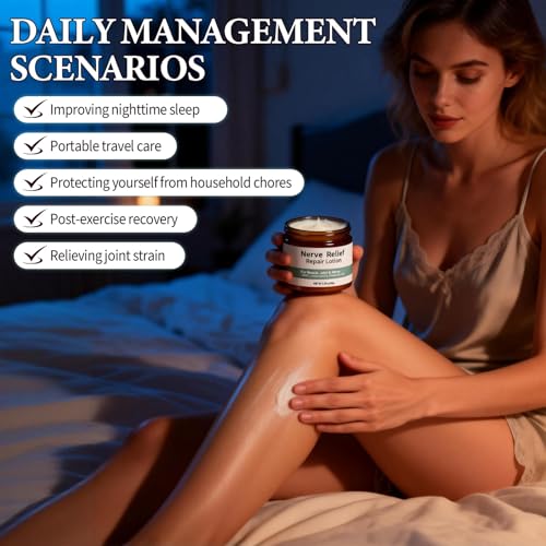 2PCS Nerve Cream,Neuropathy Lotion with Arnica,Natural Soothing For Joint,Daily Nourishment for forKnee, Hands, Feet & Legs