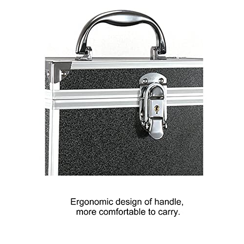 Cosmetic Organizer Box Portable Make Up Case Lockable Storage Box for Jewelry & Make Up Tools