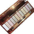Glitter Eyeshadow Palette,12-Color Shimmer Eyeshadow Makeup Set with Highly Pigmented, Waterproof & Long-Lasting Metallic Sparkle (12-color)