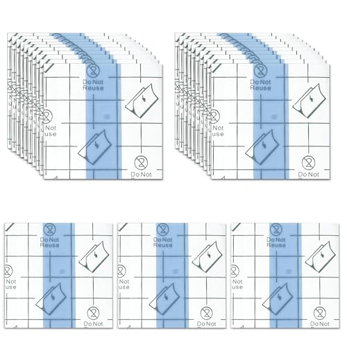 300 Pieces Makeup Hand Palette Single Use Makeup Mixing Palette, Transparent Waterproof Makeup Palettes Cosmetic Makeup Palette, Adhesive Artist Cosmetic Makeup Palette for Makeup Artist (transparent)