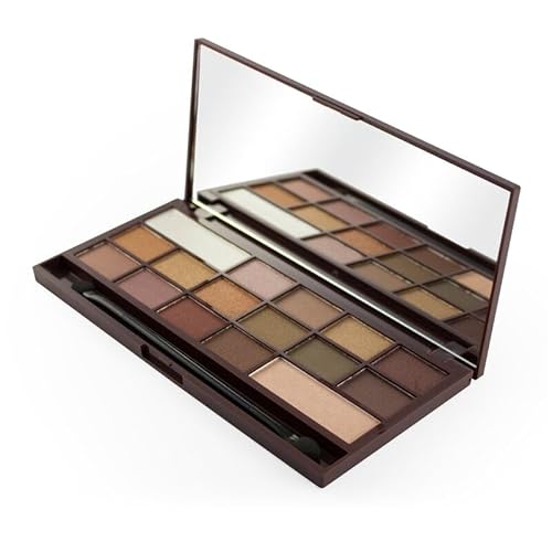 Makeup Revolution I Heart Makeup Palette Zestaw cieni do powiek Chocolate Golden Bar 22g (16 kolor?lw)