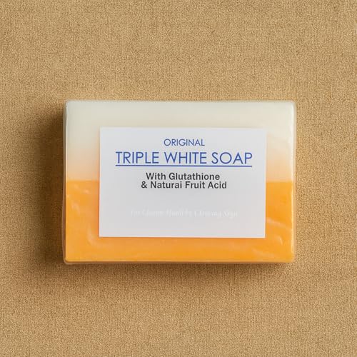 Triple Action Radiance Soap Bar ? Cold-Processed Deep Cleansing & Exfoliating Formula for Face and Body - Reduces Uneven Skin Texture - Nourishing, Gentle, Non-Drying - 150g x 3 Bars