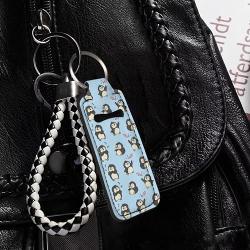 Chapstick Keychain Holder for Women, Lip Balm Holder Chapstick Keychain Holder for Lipstick Chapstick