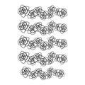 AwwwCos Cosplay Temporary Tattoos Tattooing Face Stickers for Halloween Costumes A