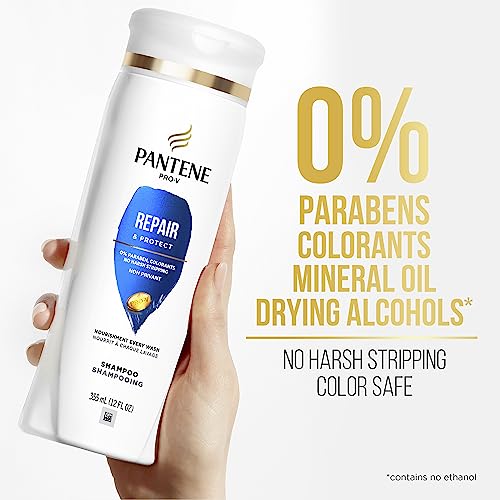 Pantene PRO-V Repair & Protect Shampoo, 12 oz