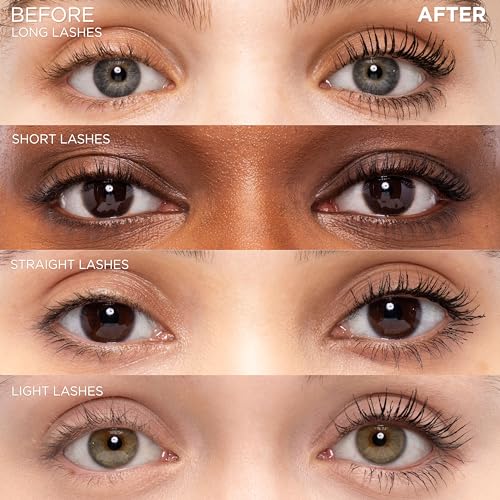L¡¯Oreal Paris Original Voluminous Mascara, Building Mascara Volume and Length Formula, Curved Brush, Washable, Black, 0.26 Fl Oz., 2 Count