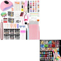 Acrylic Nail Kit 3D Mix Assorted Color Nail Charms
