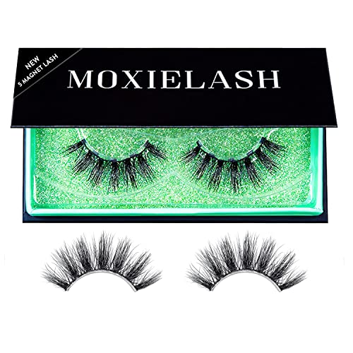 MoxieLash Magnetic Eyelashes - Baby and Money Reusable Magnetic Lashes, No Glue or Alcohol