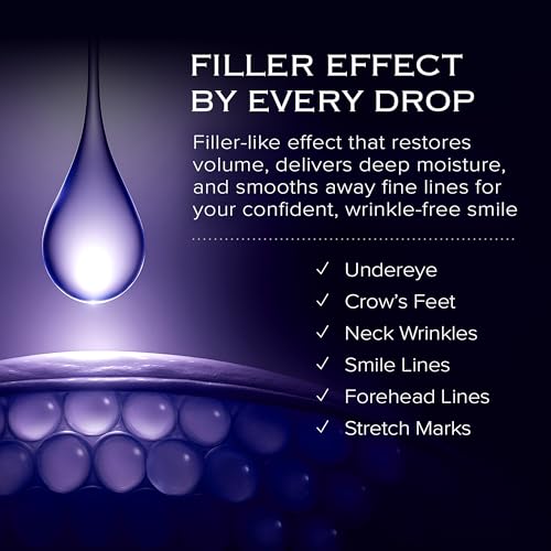 Volume UP Volufiline 100% Oil | Anti-Aging Wrinkle Filler | 100% Volufiline | Plumps Wrinkles by Stimulating Fat Cells | Under eye, Forehead, Frown Line, Neck Wrinkle | 2ea
