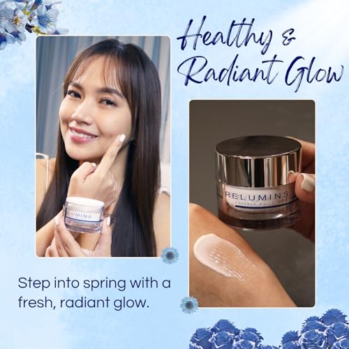 Relumins Advance Intensive Repair Night Cream with Hyaluronic Acid, Peptides & Plant Extracts, Spring Glow Essentials ? Deep Hydration, Smooth, Radiant & Firm Skin Overnight ? 50g
