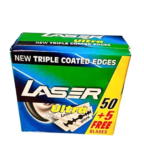 50 Ultra Laser Razor Blades