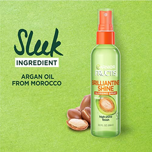 Garnier Fructis Style Brilliantine Shine Glossing Spray, Sleek 3 Fl Oz
