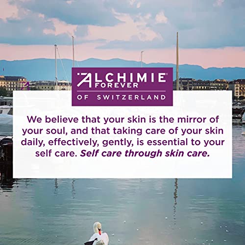 Alchimie Forever Skin Repair Gel | Oil Free Gel for Post Shave Care of the Face and Body with Rosemary and Turmeric | Soothing, Restorative, Anti-Aging Benefits | Reduces Ingrown Hairs | 3 fl oz