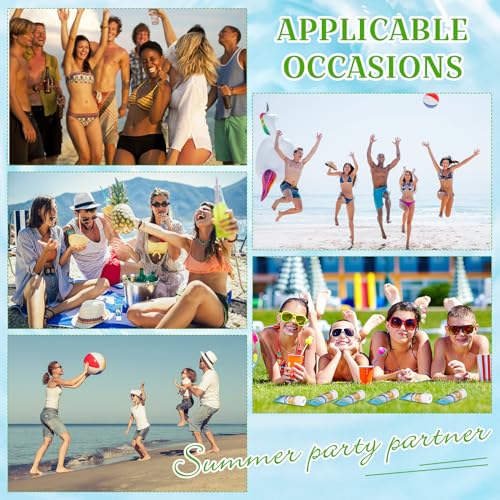 24 Pcs Mini Aloe Vera Gel Bulk for Summer Vacation Party 1oz Travel Size Soothing Moisture Aloe Gel Bulk for Thank You Gifts Summer Party Supplies