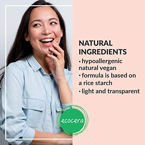 Rice Loose Powder Perfect For Oily And Combination Skin Hypoallergenic Delicate Transparent Light - Race Fixer - 15g