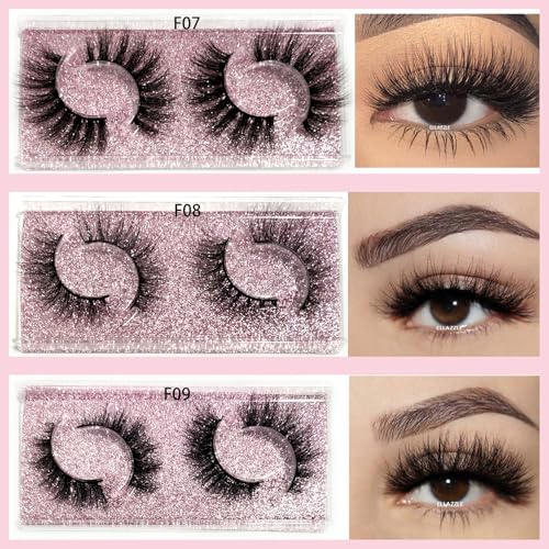 54 Pairs Lashes Bulk Wholesale Fluffy Fake Eyelashes 3d Lashes Pack False Eyelashes Natural